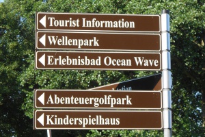Wegweiser Ferienwohnung Braun Norddeich
